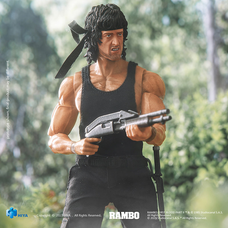 Rambo: First Blood Part II John Rambo 1/12 Scale PX Previews Exclusive (preorder) - Collectables > Action Figures > toys -  HIYA TOYS