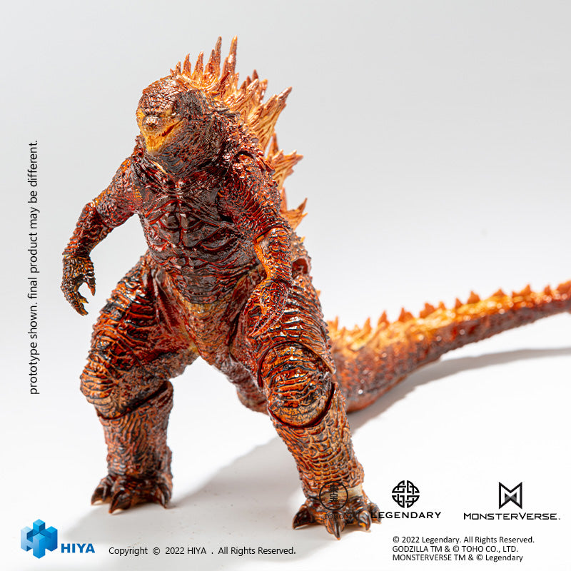 HIYA Exquisite Basic Series - Godzilla King of the Monsters Burning - Godzilla Action Figure (preorder) - Collectables > Action Figures > toys -  HIYA TOYS
