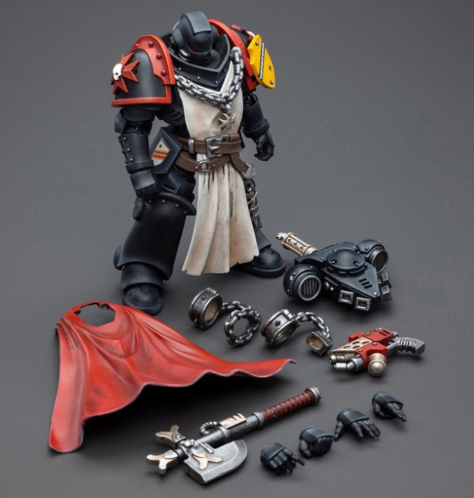 JoyToy - Warhammer 40K - Black Templars - Primaris Sword Brethren Granbertus - Collectables > Action Figures > toys -  Joy Toy