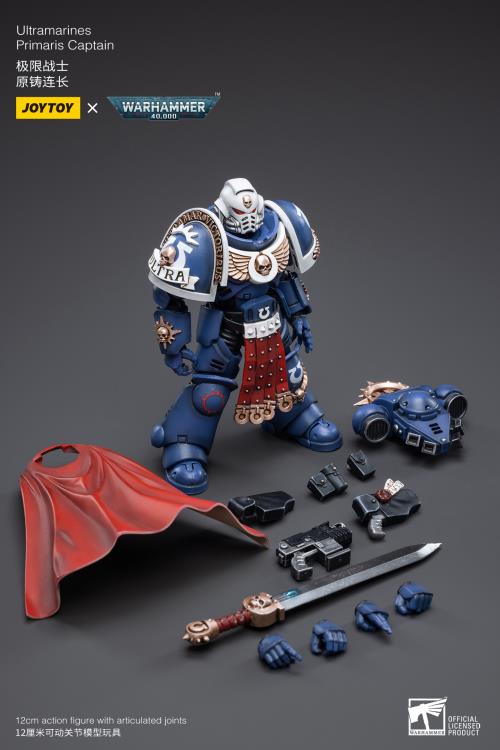 Warhammer 40K - Ultramarines - Primaris Captain - Collectables > Action Figures > toys -  Joy Toy