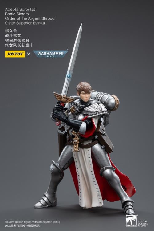 JoyToy - Warhammer 40k - Adepta Sororitas - Battle Sisters Order of the Argent Shroud - Collectables > Action Figures > toys -  Joy Toy