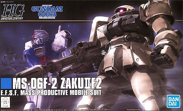 HGUC MS-06F2 Zaku II F2 (Earth Federation Type) 1/144 - Model Kit > Collectable > Gunpla > Hobby -  Bandai
