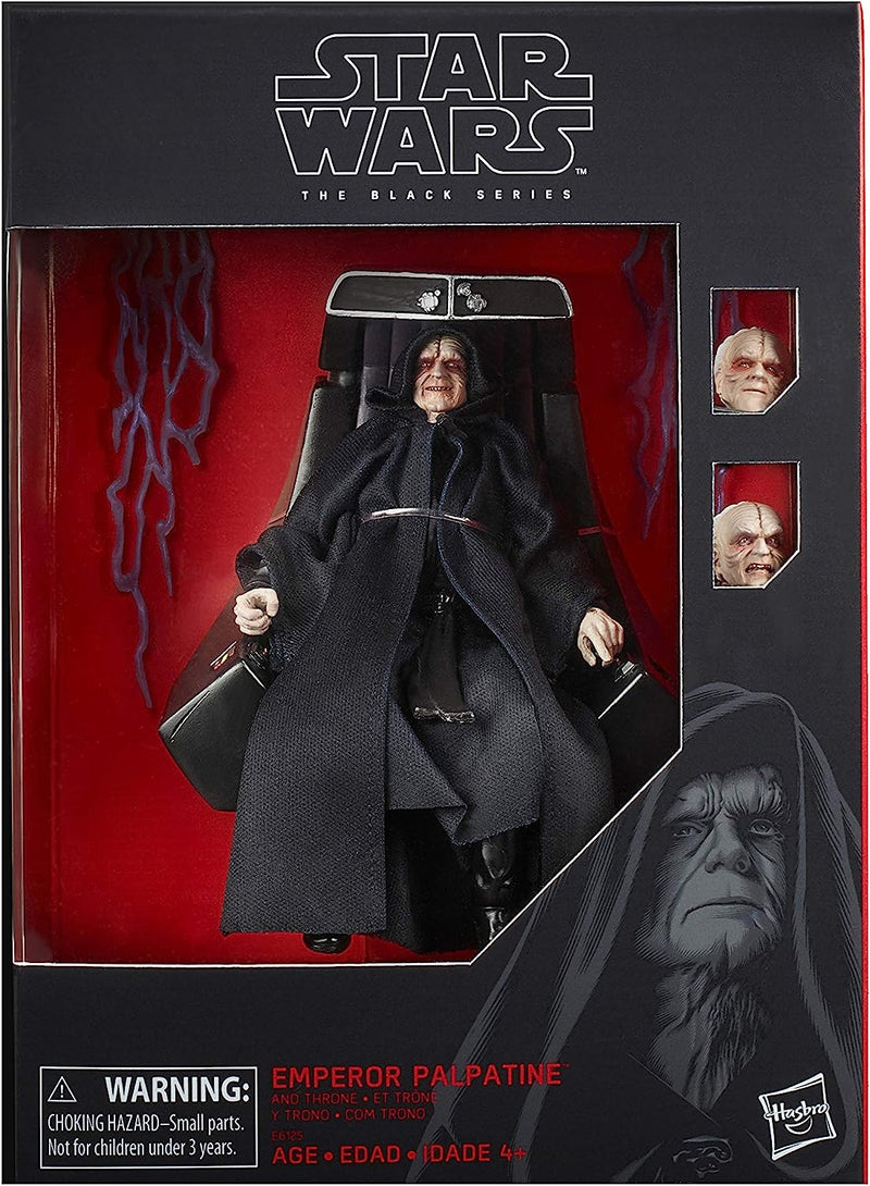 Hasbro - Star Wars The Black Series Emperor Palpatine Action Figure with Throne (preorder Q4 Pending ) - Collectables > Action Figures > toys -  Hasbro