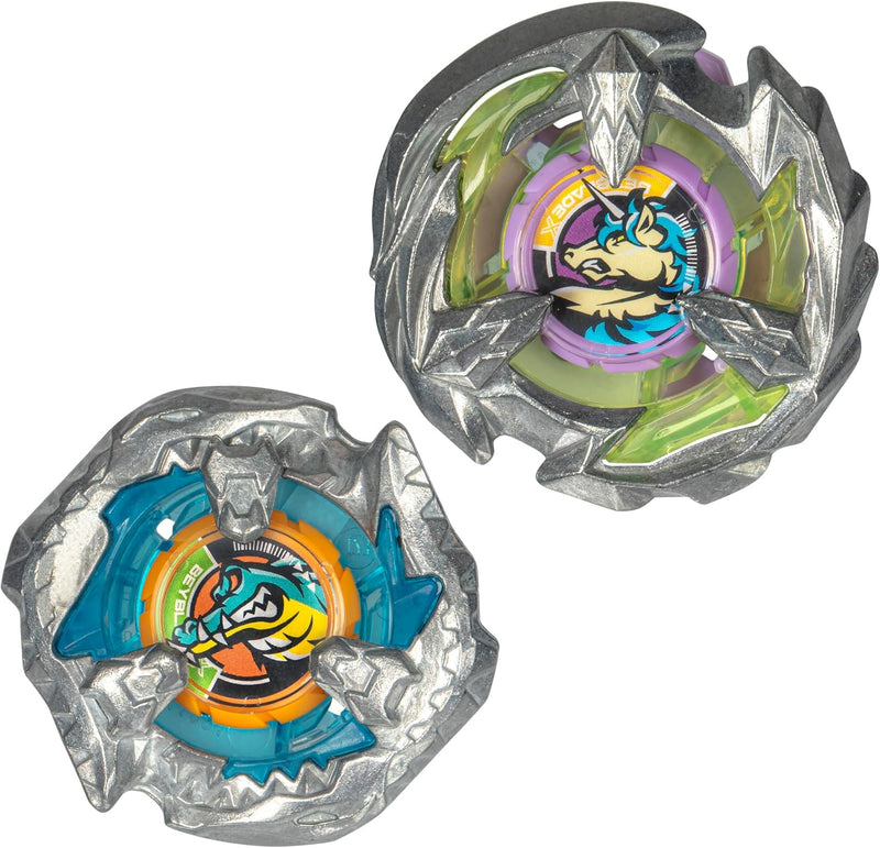 Beyblade X Bite Croc 3-60LF and Sting Unicorn 4-60P  Dual Pack Set - Collectables > Action Figures > toys -  Hasbro