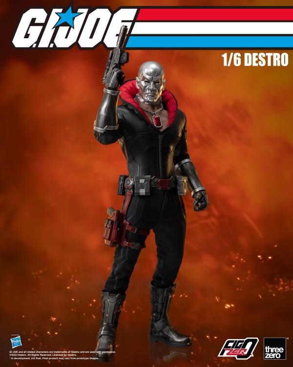 THREEZERO - G.I. Joe FigZero - Destro (preorder Q1) - Collectables > Action Figures > toys -  ThreeZero
