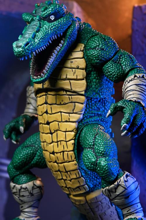 Teenage Mutant Ninja Turtles Leatherhead (Mirage Comics) Deluxe Action Figure (preorder June 2025) - Collectables > Action Figures > toys -  Neca