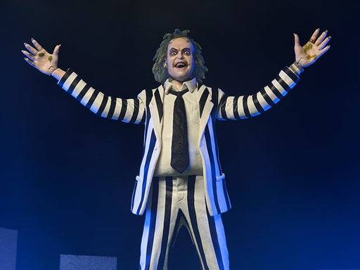 Beetlejuice (Black and White Suit) Action Figure - Collectables > Action Figures > toys -  Neca
