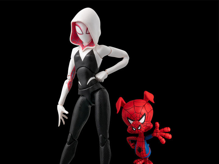 SENTINEL - Spider-Man: Into the Spider-Verse SV-Action Spider-Gwen & Spider-Ham Set - Collectables > Action Figures > toys -  Bandai