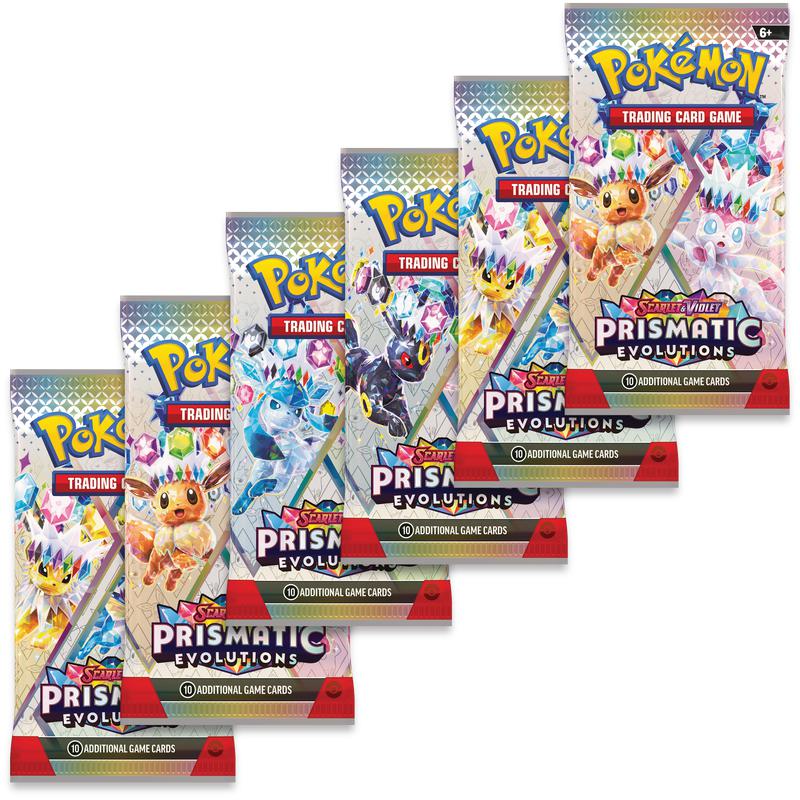 Pokémon TCG: Scarlet & Violet - Prismatic Evolutions - Booster Bundle - Card Games > Collectables > TCG > CCG -  Pokemon TCG
