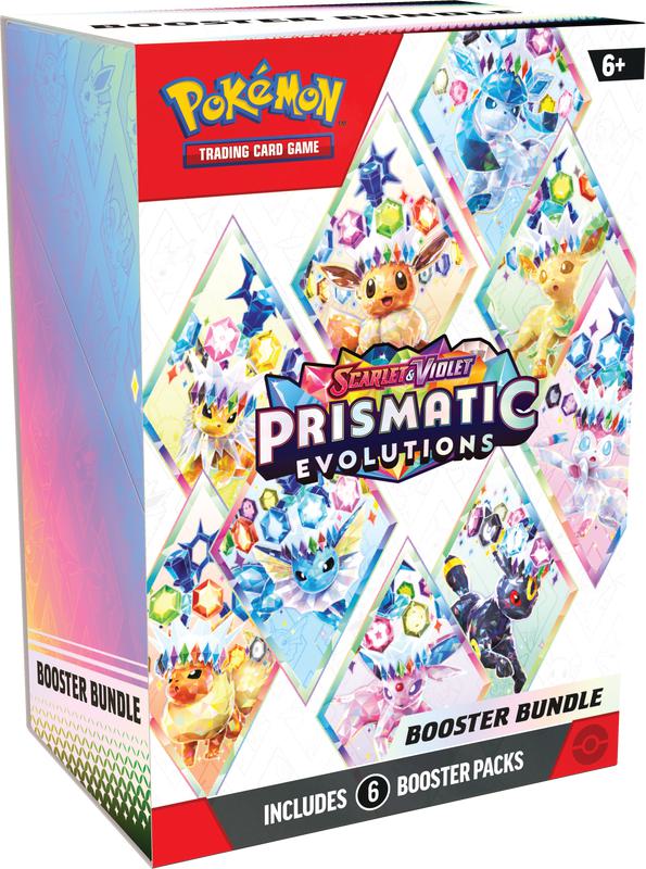 Pokémon TCG: Scarlet & Violet - Prismatic Evolutions - Booster Bundle - Card Games > Collectables > TCG > CCG -  Pokemon TCG
