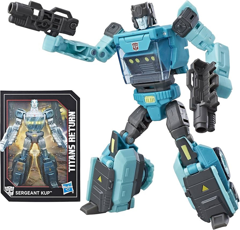 Transformers Generations Titans Return Flintlock Sergeant Kup Deluxe Action Figure - Collectables > Action Figures > toys -  Hasbro