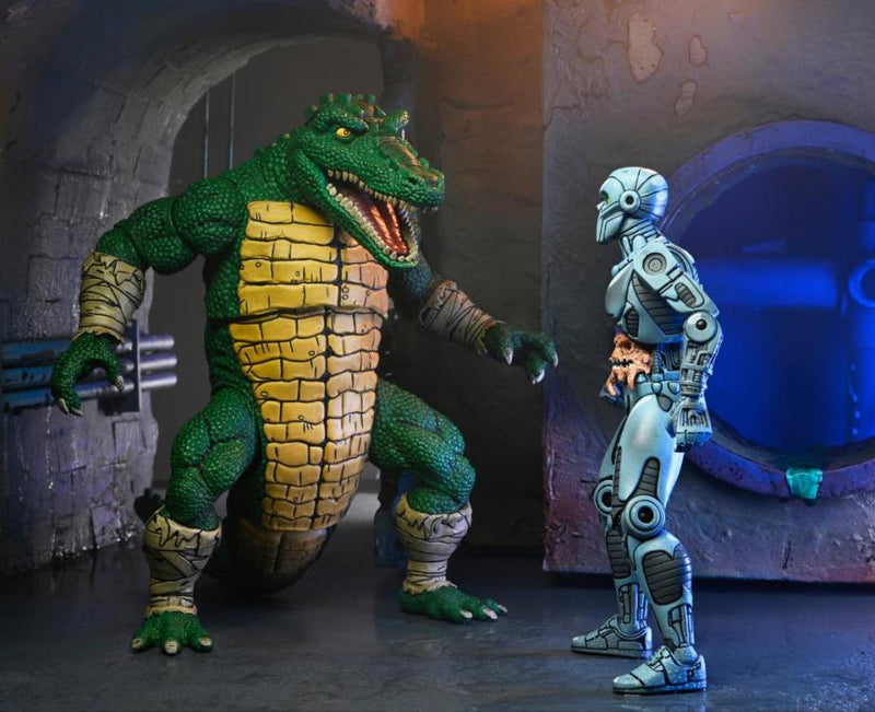 Teenage Mutant Ninja Turtles Leatherhead (Mirage Comics) Deluxe Action Figure (preorder June 2025) - Collectables > Action Figures > toys -  Neca