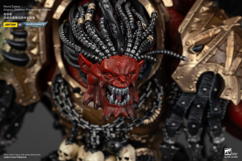 Joy Toy - Warhammer 40K - World Eaters - Angron, Daemon Primarch of Khorne 1/18 Scale Action Figure (preorder Q4 2025) - Collectables > Action Figures > toys -  Joy Toy