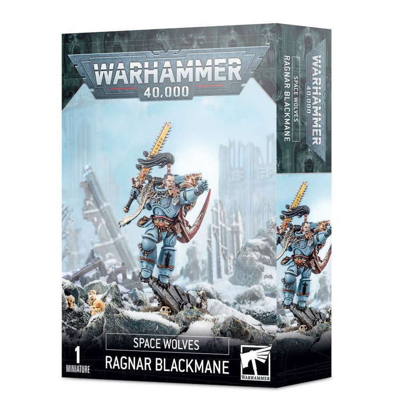 Warhammer 40,000 - Space Wolves - Ragnar Blackmane - Miniature -  Games Workshop