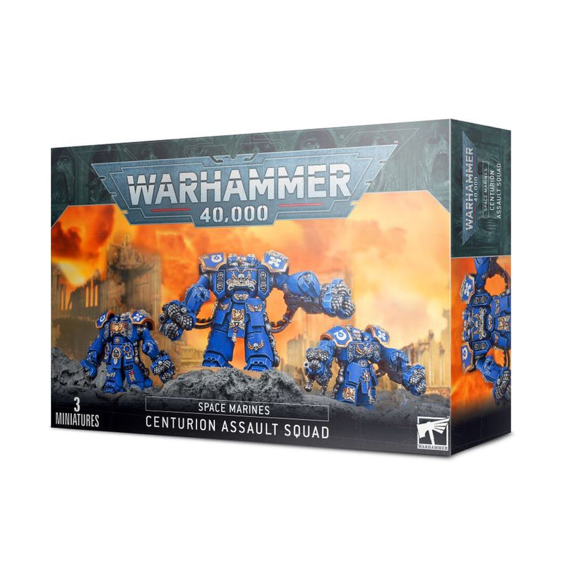 Warhammer 40,000 - Space Marines - Centurion Assault Squad - Miniature -  Games Workshop