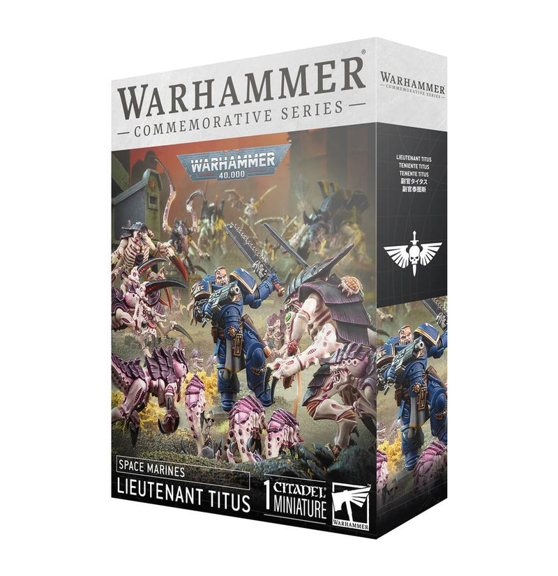 Warhammer 40,000 - Space Marines - Lieutenant Titus - Exclusive - Miniature -  Games Workshop