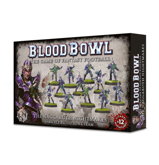 Blood Bowl - Dark Elf Team - The Naggaroth Nightmares - Miniature -  Games Workshop
