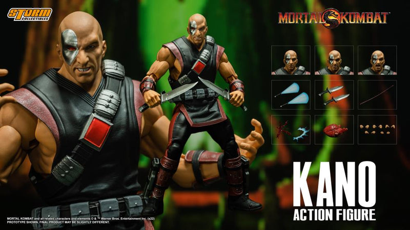 Mortal Kombat VS Series - Kano 1/12 - Collectables > Action Figures > toys -  Storm Collectibles
