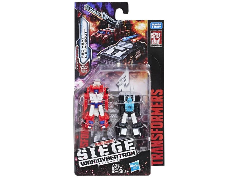 Transformers War for Cybertron Siege Series Red Heat & Stakeout - Collectables > Action Figures > toys -  Hasbro
