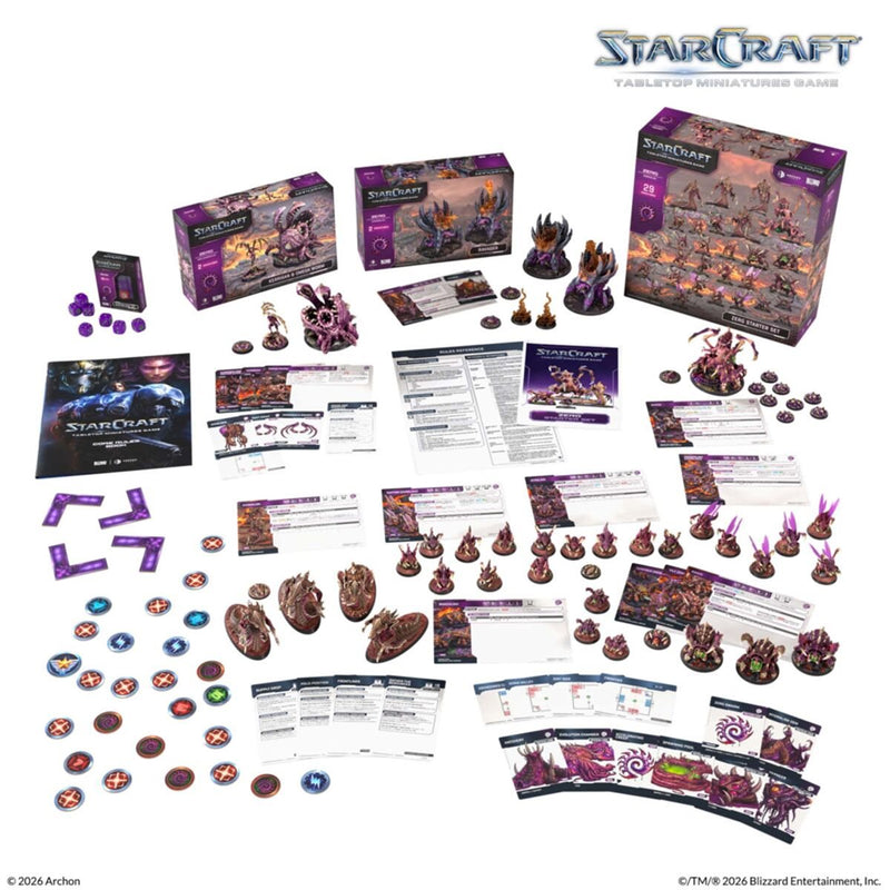Archon Studio - Starcraft - Zerg Bundle (Preorder Dec 2026) - Miniature -  Archon Studio