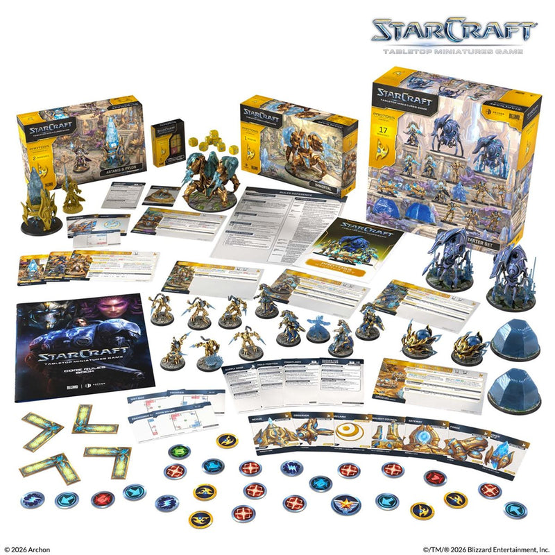Archon Studio - Starcraft - Protoss Bundle (Preorder Dec 2026) - Miniature -  Archon Studio