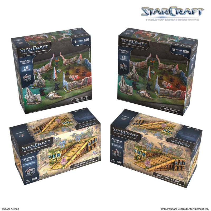 Archon Studio - Starcraft - Terrain Pack Bundle (Preorder Dec 2026) - Miniature -  Archon Studio