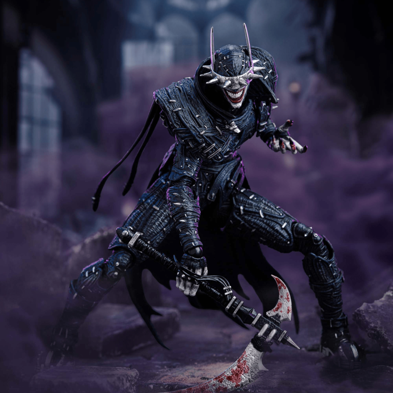 INART Action - Dark Nights: Metal - The Batman Who Laughs Action Figure (Preorder Dec 2026) - Collectables > Action Figures > toys -  Queen Studios