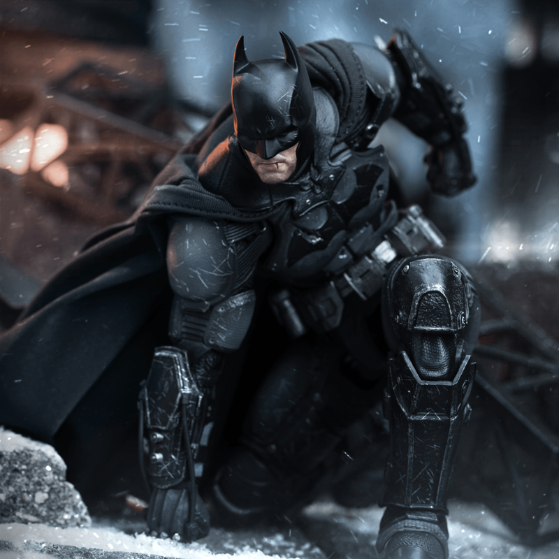 INART Action - Batman: Arkham Origins - Batman (Battle Damaged Version) (Preorder Dec 2026) - Collectables > Action Figures > toys -  Queen Studios