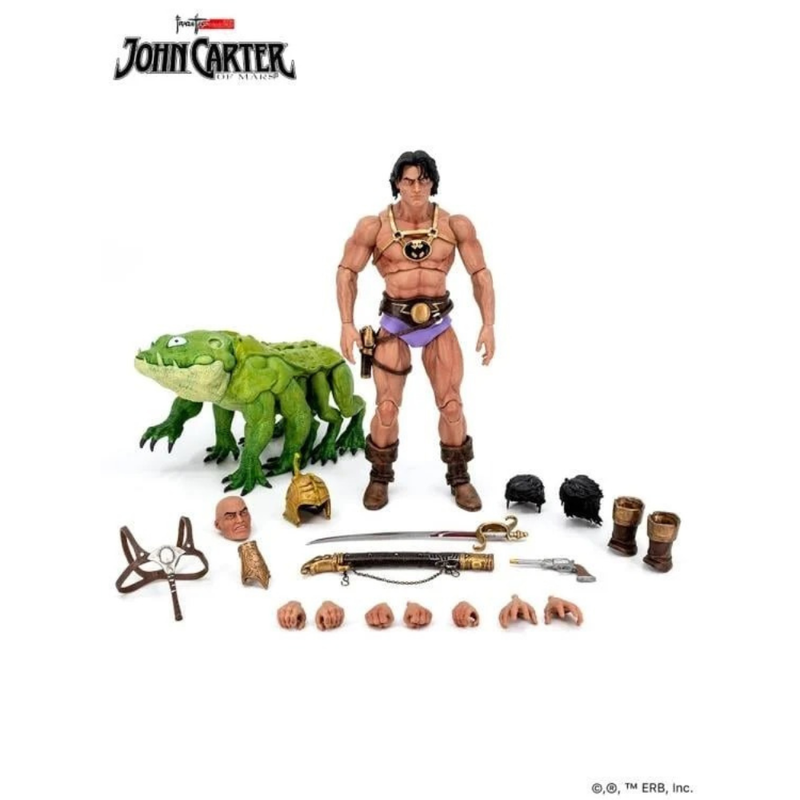 Frazetta Universe - ICON Collectibles - John Carter of Mars 1/12 Scale Action Figure - Collectables > Action Figures > toys -  Frazetta Girls