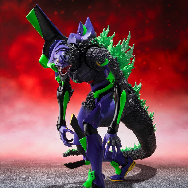 Godzilla vs. Evangelion - S.H.MonsterArts - Evangelion Test Type-01 "G" Awakening Form (Preorder Q1 2027) - Collectables > Action Figures > toys -  Bandai