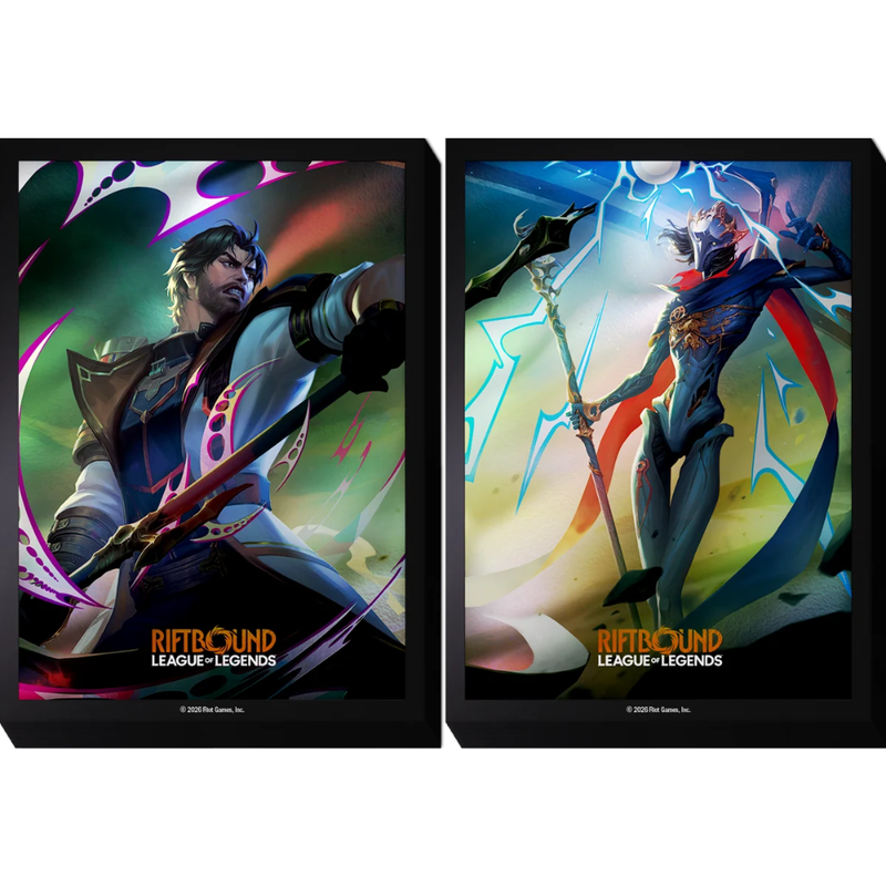 Riftbound: League of Legends TCG - Art Sleeves - 100ct - Jayce vs Viktor - Riftbound: League of Legends Trading Card Game Sealed -  UniVersus Games