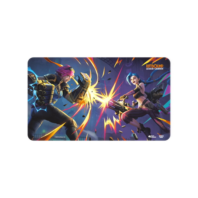 Riftbound: League of Legends TCG - Playmat - Vi vs Jinx - Riftbound: League of Legends Trading Card Game Sealed -  UniVersus Games