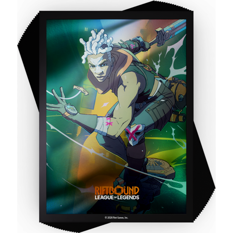 Riftbound: League of Legends TCG - Art Sleeves - 100ct - Ekko - Riftbound: League of Legends Trading Card Game Sealed -  UniVersus Games