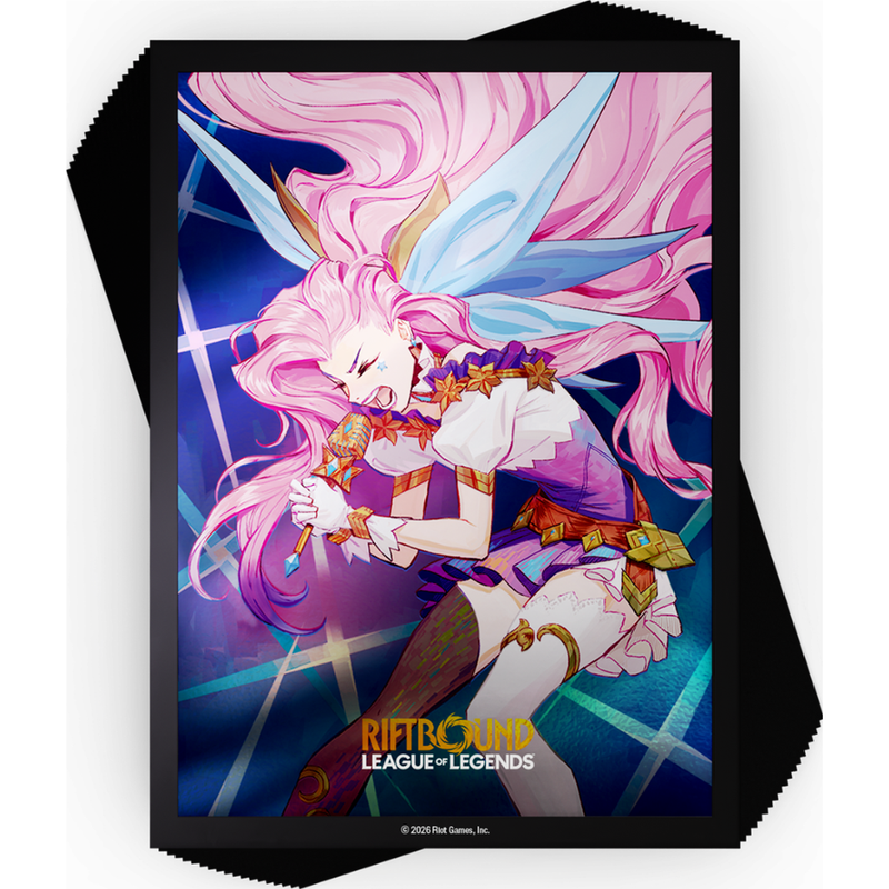 Riftbound: League of Legends TCG - Art Sleeves - 100ct - Seraphine - Riftbound: League of Legends Trading Card Game Sealed -  UniVersus Games