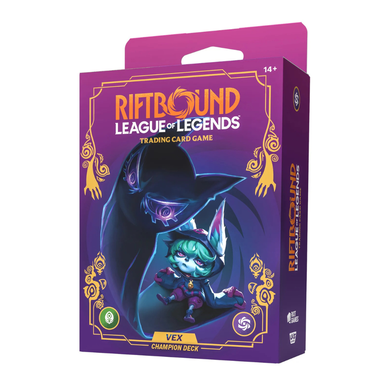 Riftbound: League of Legends TCG: Unleashed - Champion Deck - Vex - Card Games > Collectables > TCG > CCG -  UniVersus Games