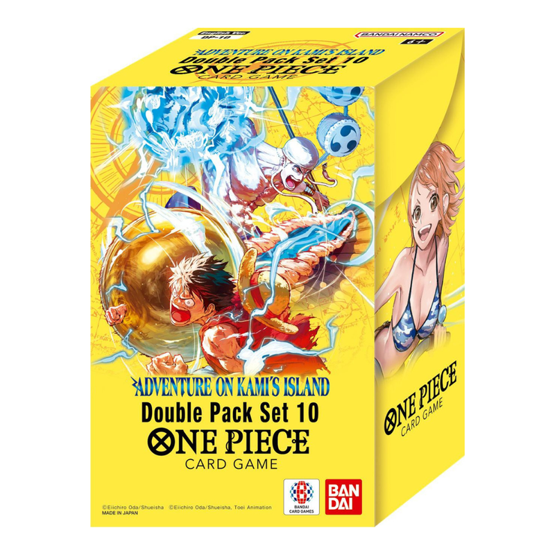 One Piece TCG - Adventure on Kami's Island - Double Pack Set 10 - DP 10 - Card Games > Collectables > TCG > CCG -  Bandai