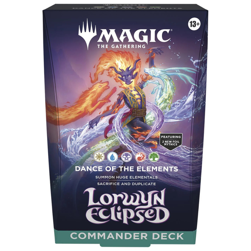Magic: The Gathering - Lorwyn Eclipsed - Commander Deck - Dance of the Elements - Card Games > Collectables > TCG > CCG -  wizards of the coast