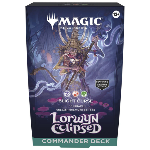 Magic: The Gathering - Lorwyn Eclipsed - Commander Deck - Blight Curse - Card Games > Collectables > TCG > CCG -  wizards of the coast