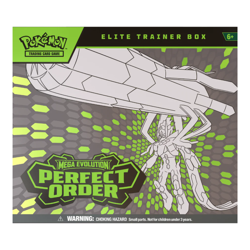 Pokémon TCG: Mega Evolution - Perfect Order - Elite Trainer Box - Card Games > Collectables > TCG > CCG -  Pokemon TCG