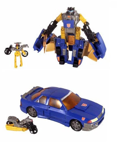Transformers Armada Sideswipe with Nightbeat - Collectables > Action Figures > toys -  Hasbro