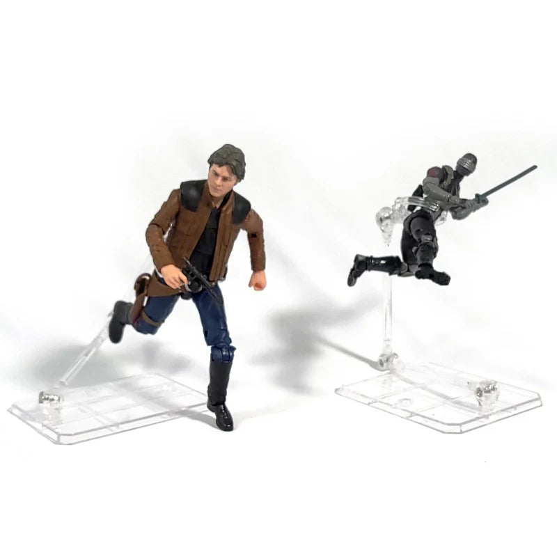 EVORETRO - Display Stands for Action Figure (3.75" & 6") - Pack of 6 - accessory -  EVORETRO