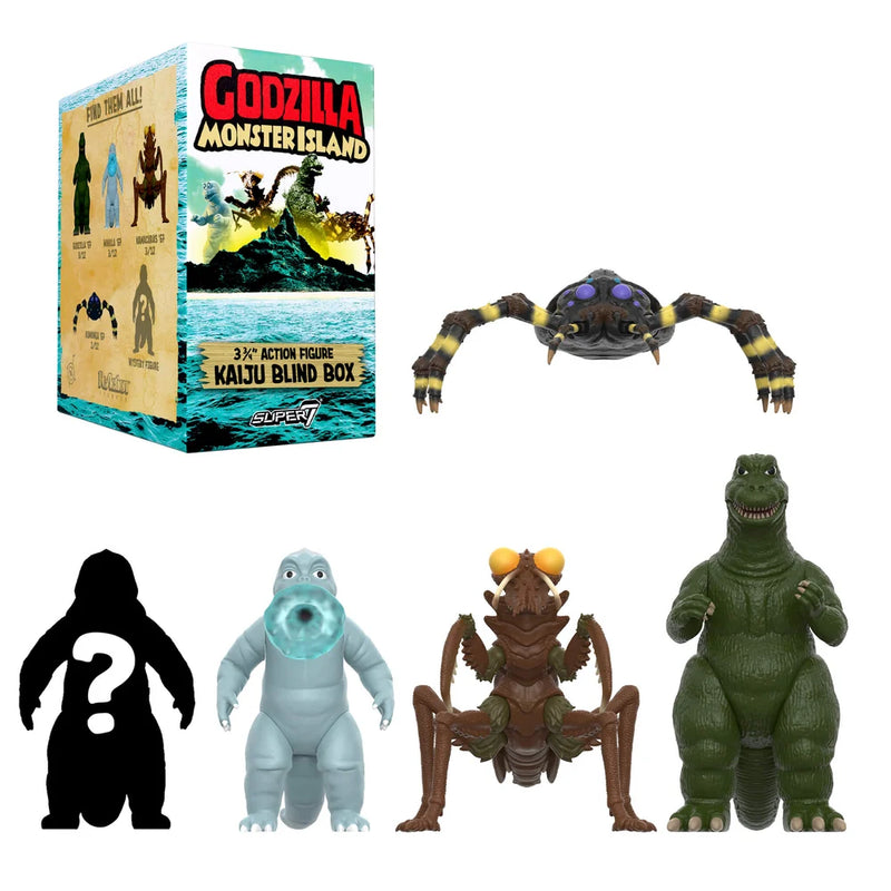 Toho ReAction - Blind Box Wave 13 - Godzilla Monster Island - Action & Toy Figures -  Super7