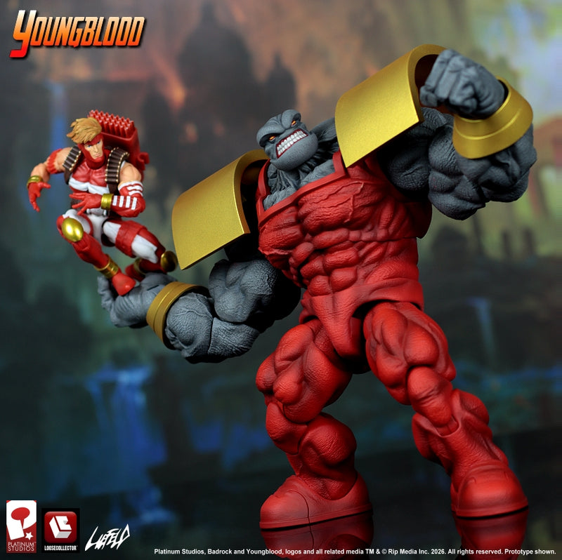 Rob Liefeld's Youngblood - Badrock Action Figure (Preorder Q2 2027)
