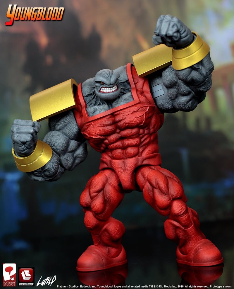 Rob Liefeld's Youngblood - Badrock Action Figure (Preorder Q2 2027)