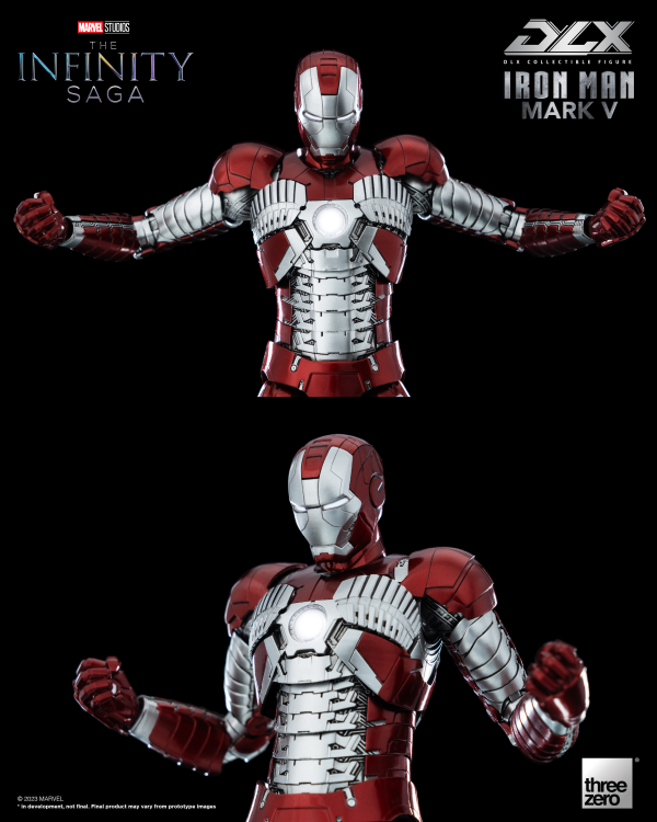 ThreeZero - Marvel Studios: The Infinity Saga: DLX Iron Man Mark 5 (preorder Jan/Dec) - Collectables > Action Figures > toys -  ThreeZero