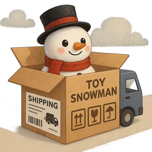 Shipping -  -  Toy Snowman