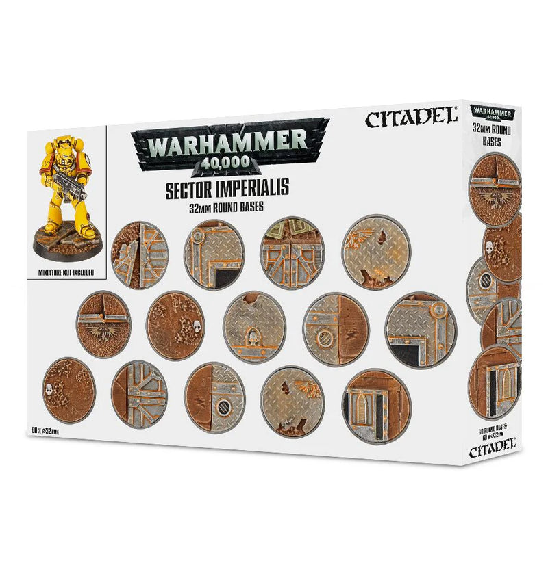 Citadel - Sector Imperialis - 32mm Round Bases - Miniature -  Games Workshop