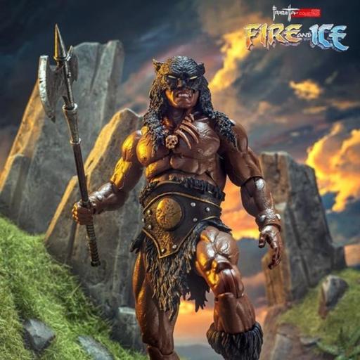 Fire and Ice - ICON Collectibles - Dark Wolf (Ver. 2) 1/12 Scale Action Figure (Preorder Jul 2026) - Collectables > Action Figures > toys -  Frazetta Girls