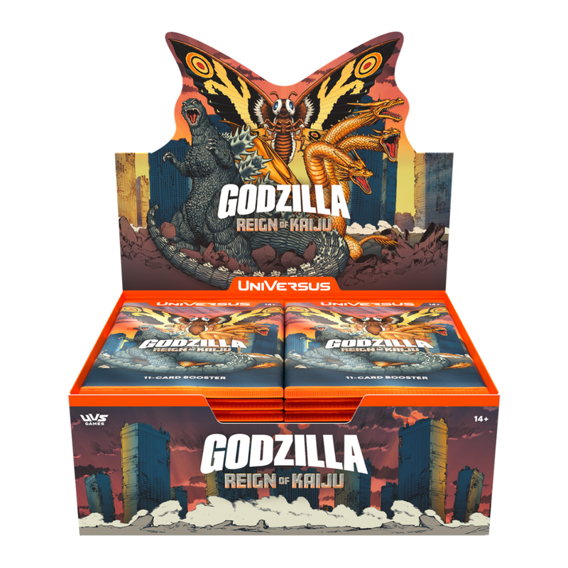 UniVersus - Godzilla: Reign of Kaiju - Booster Box - Card Games > Collectables > TCG > CCG -  UniVersus Games