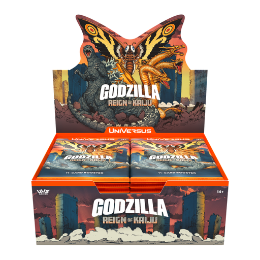 UniVersus - Godzilla: Reign of Kaiju - Booster Box - Card Games > Collectables > TCG > CCG -  UniVersus Games